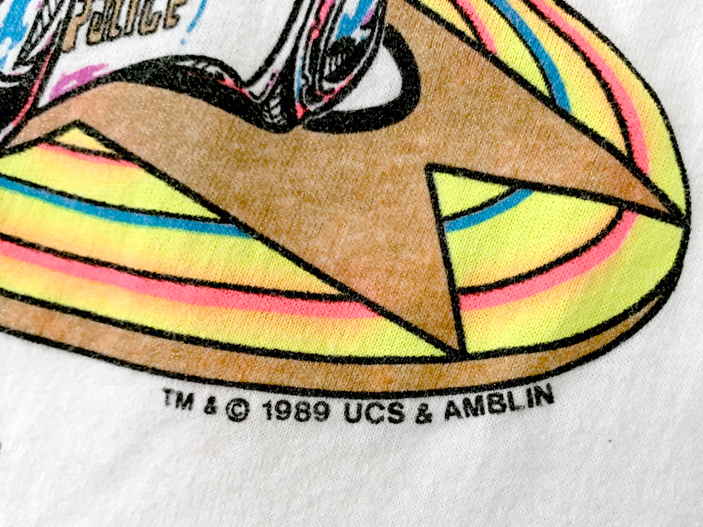 Back to the Future Part 2 Police Car T-Shirt