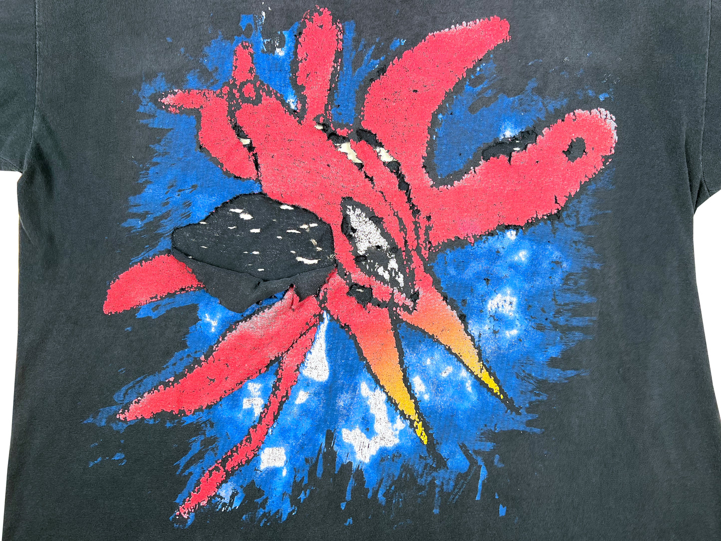 The Cure 'Wish' Tour 1992 Thrashed T-Shirt