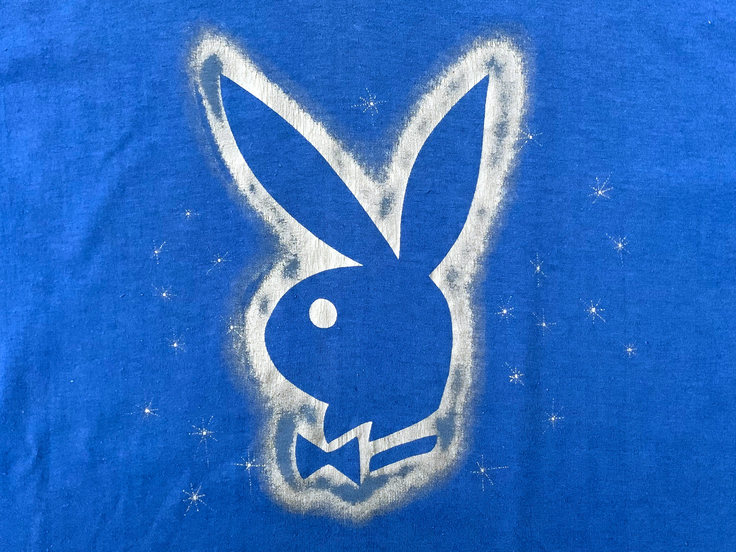 Playboy Bunny Head Light Blue T-Shirt