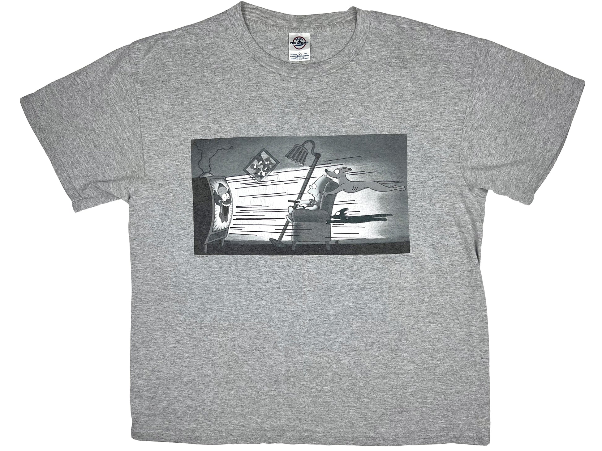 Vintage The Simpsons Maxell Reference T-Shirt