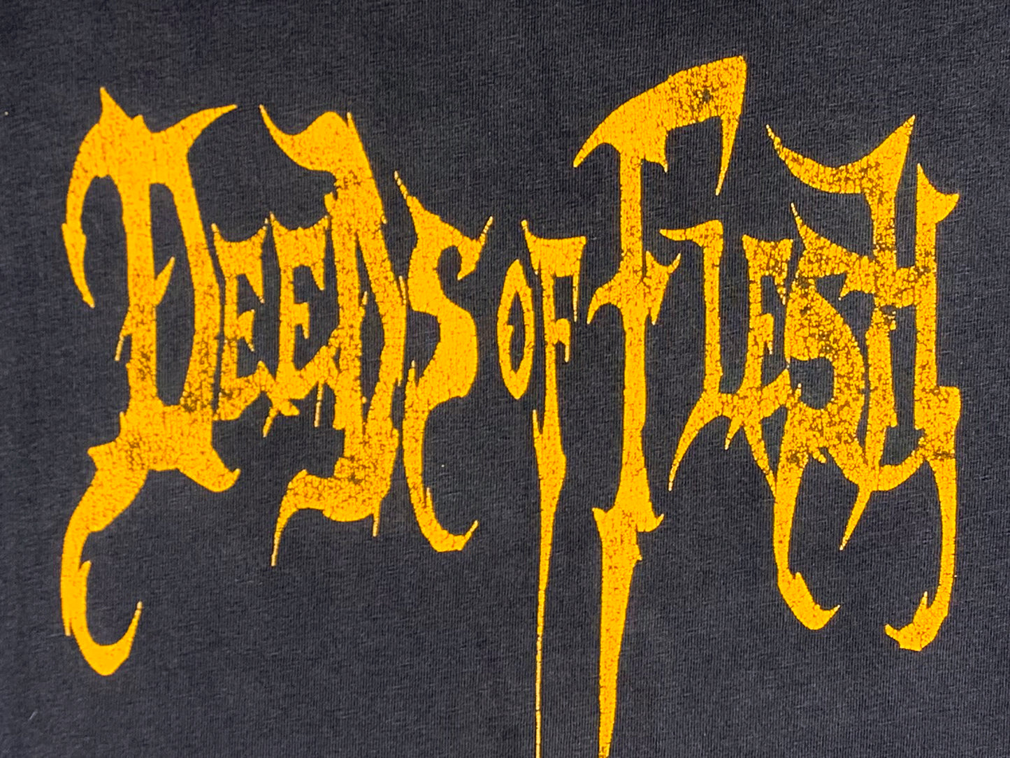 Deeds of Flesh 1998 Tour T-Shirt