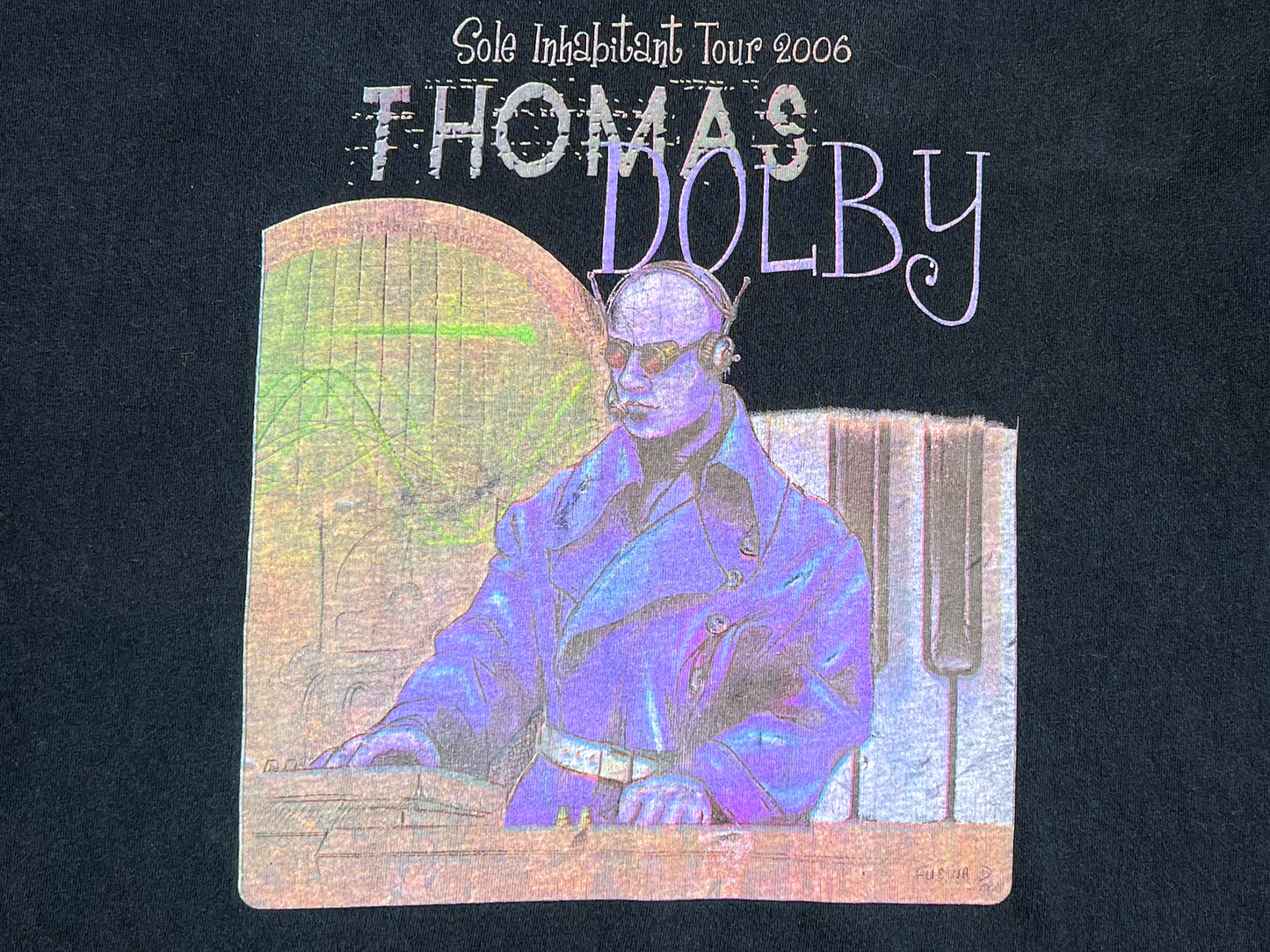 Thomas Dolby 'Sole Inhabitant' Tour 2006 T-Shirt