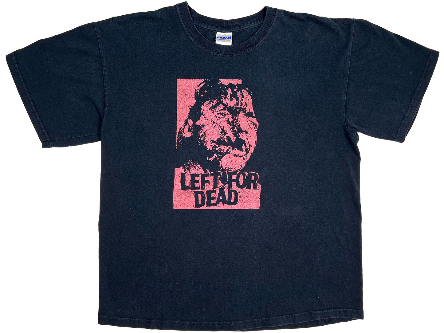 Vintage Left For Dead T-Shirt Hardcore Screamo Grindcore