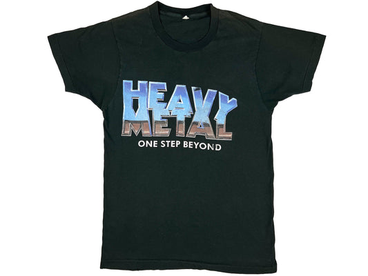 Vintage Heavy Metal Magazine One Step Beyond T-Shirt