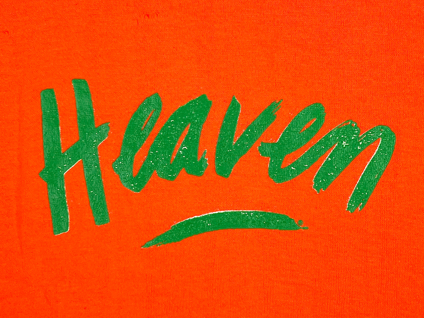 Heaven LA Store Orange Sweatshirt