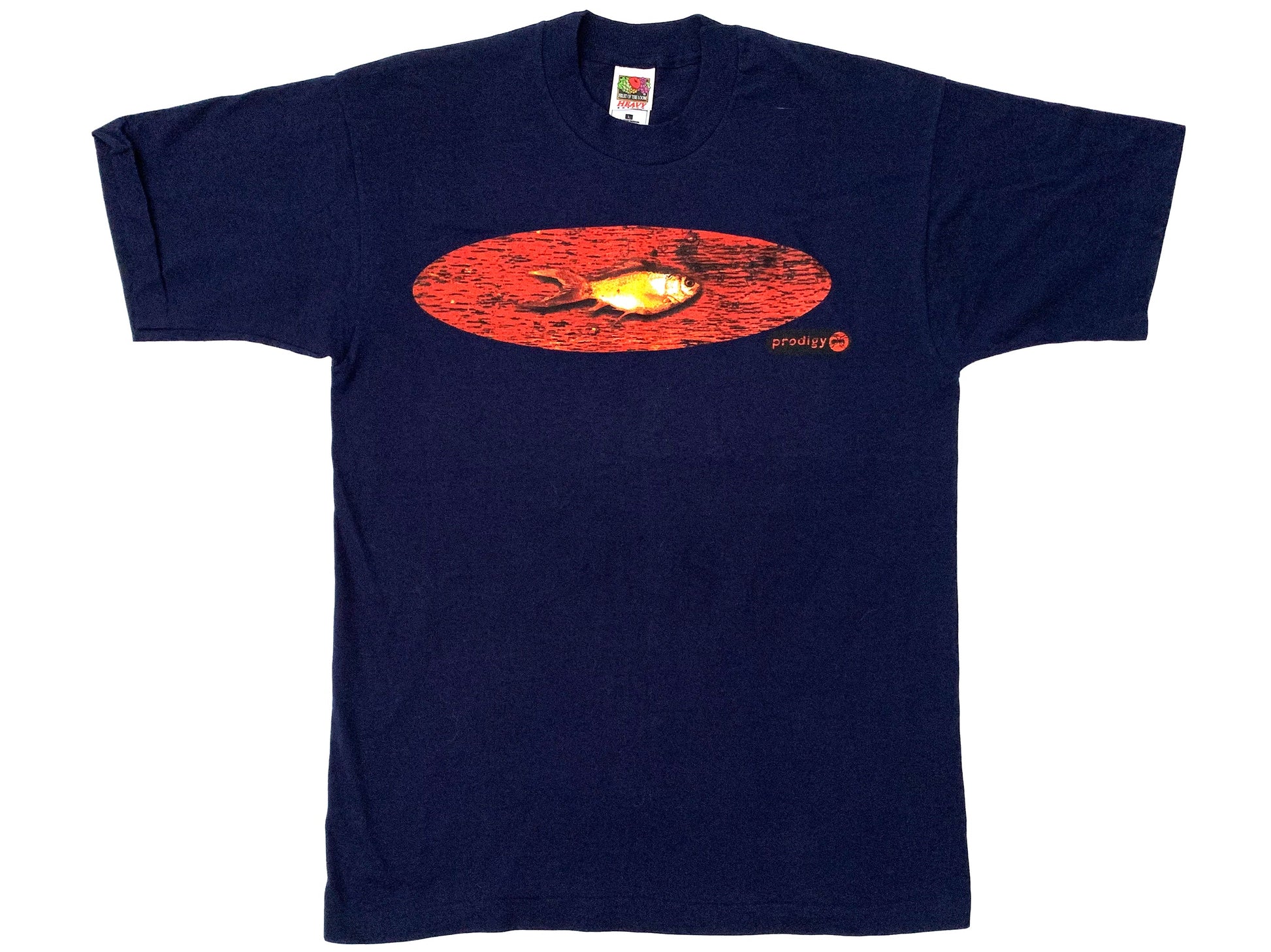 Vintage The Prodigy 'Breathe' Blue T-Shirt 90s Electronic Rave 