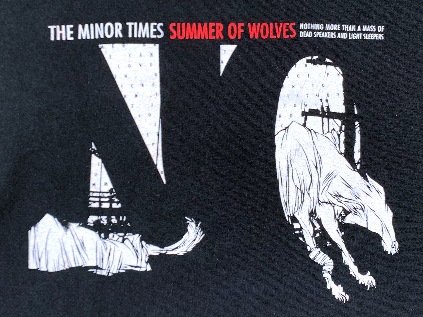 The Minor Times 'Summer Of Wolves' T-Shirt