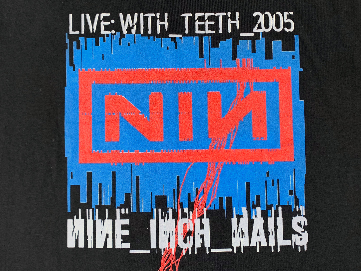 Nine Inch Nails 'Live With Teeth Tour' T-Shirt