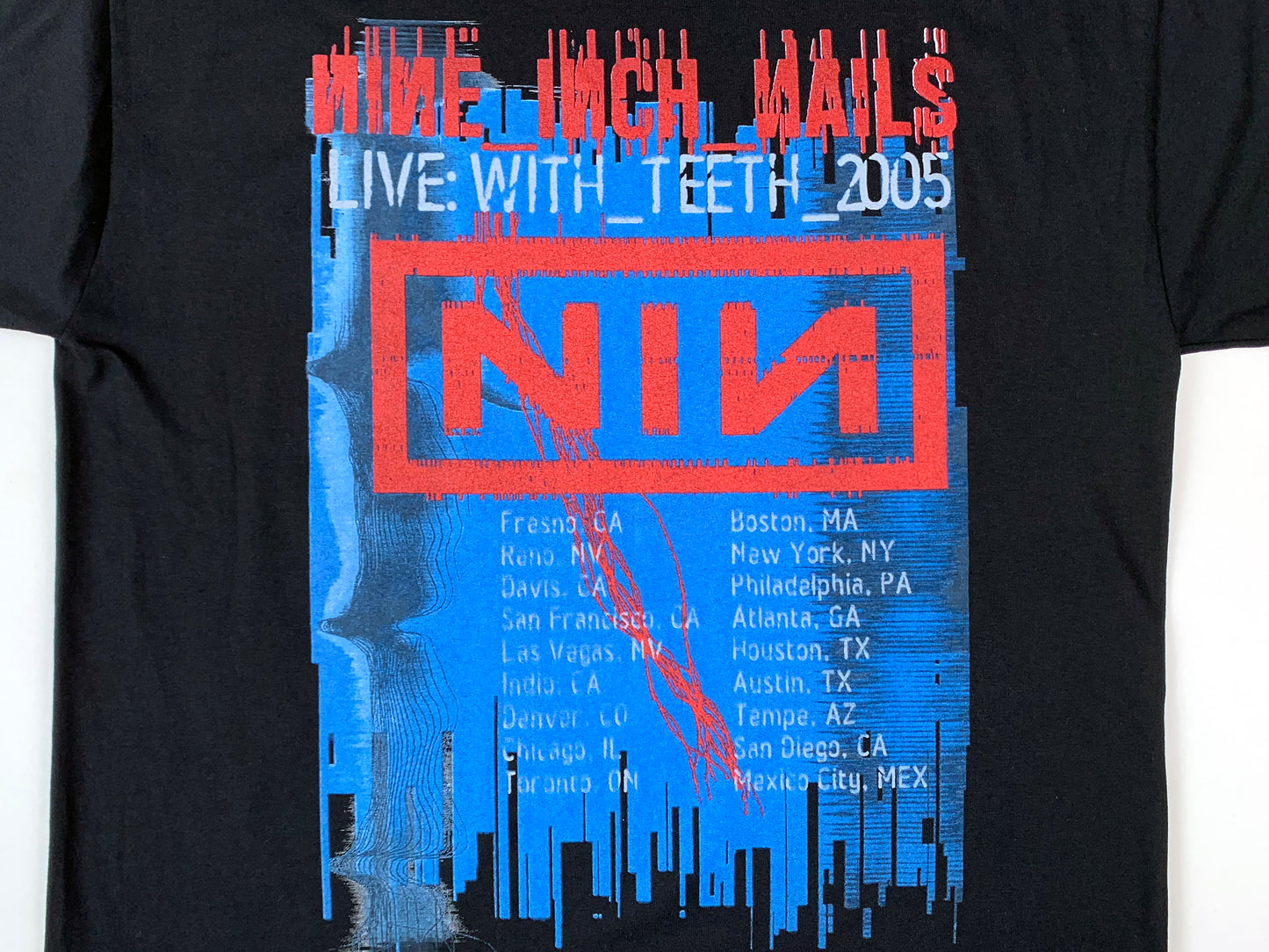 Nine Inch Nails 'Live With Teeth Tour' T-Shirt