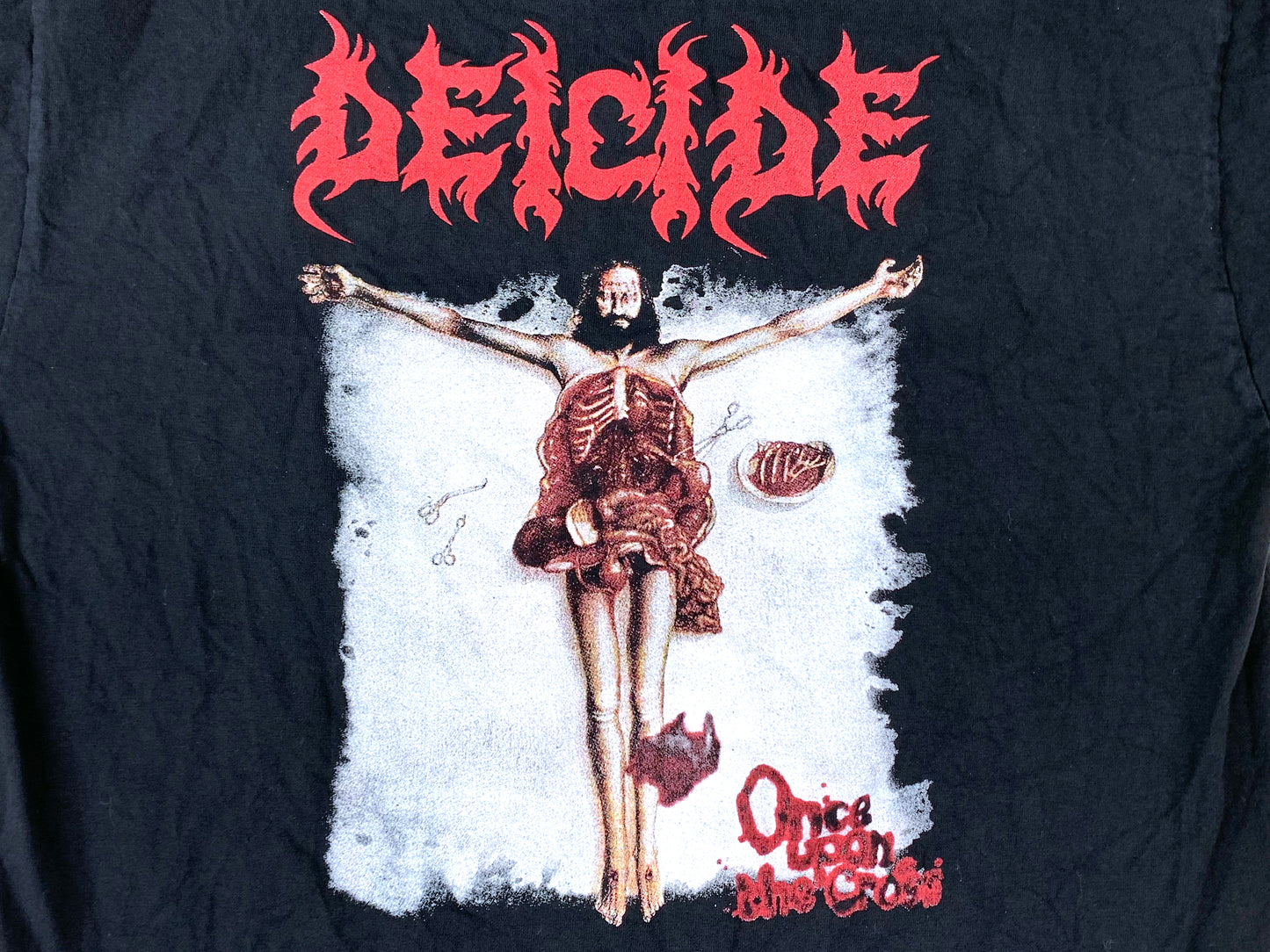 Deicide 'Once Upon the Cross' L/S Shirt