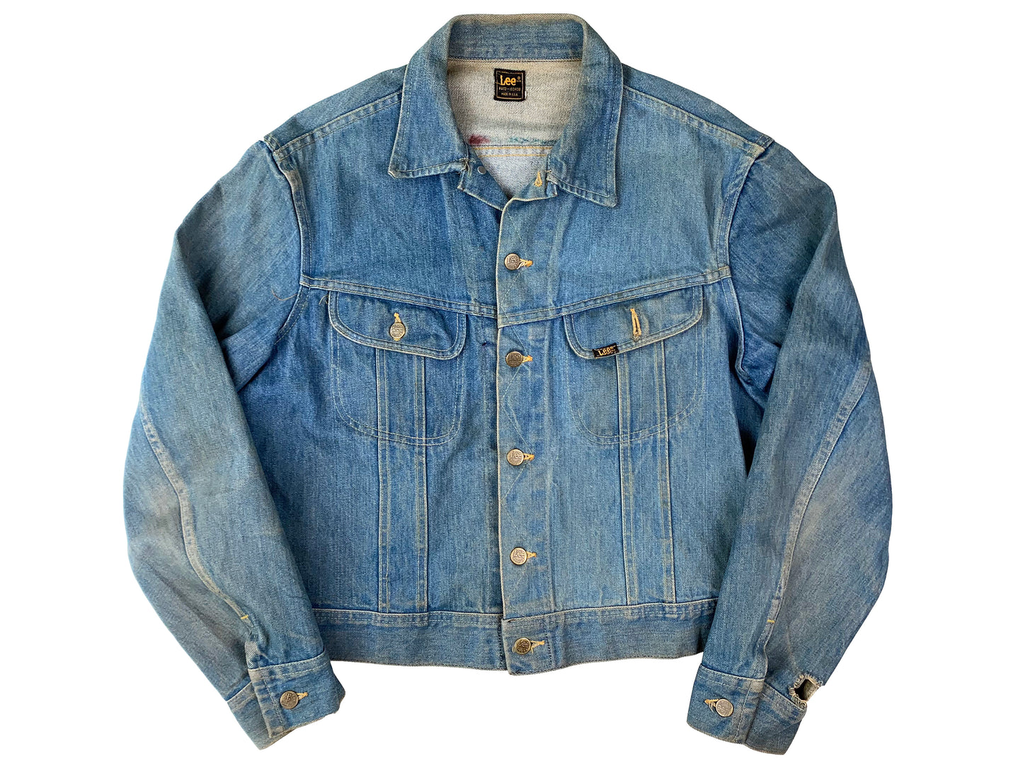 Rainbow 'Rising' Hand Painted Denim Jacket