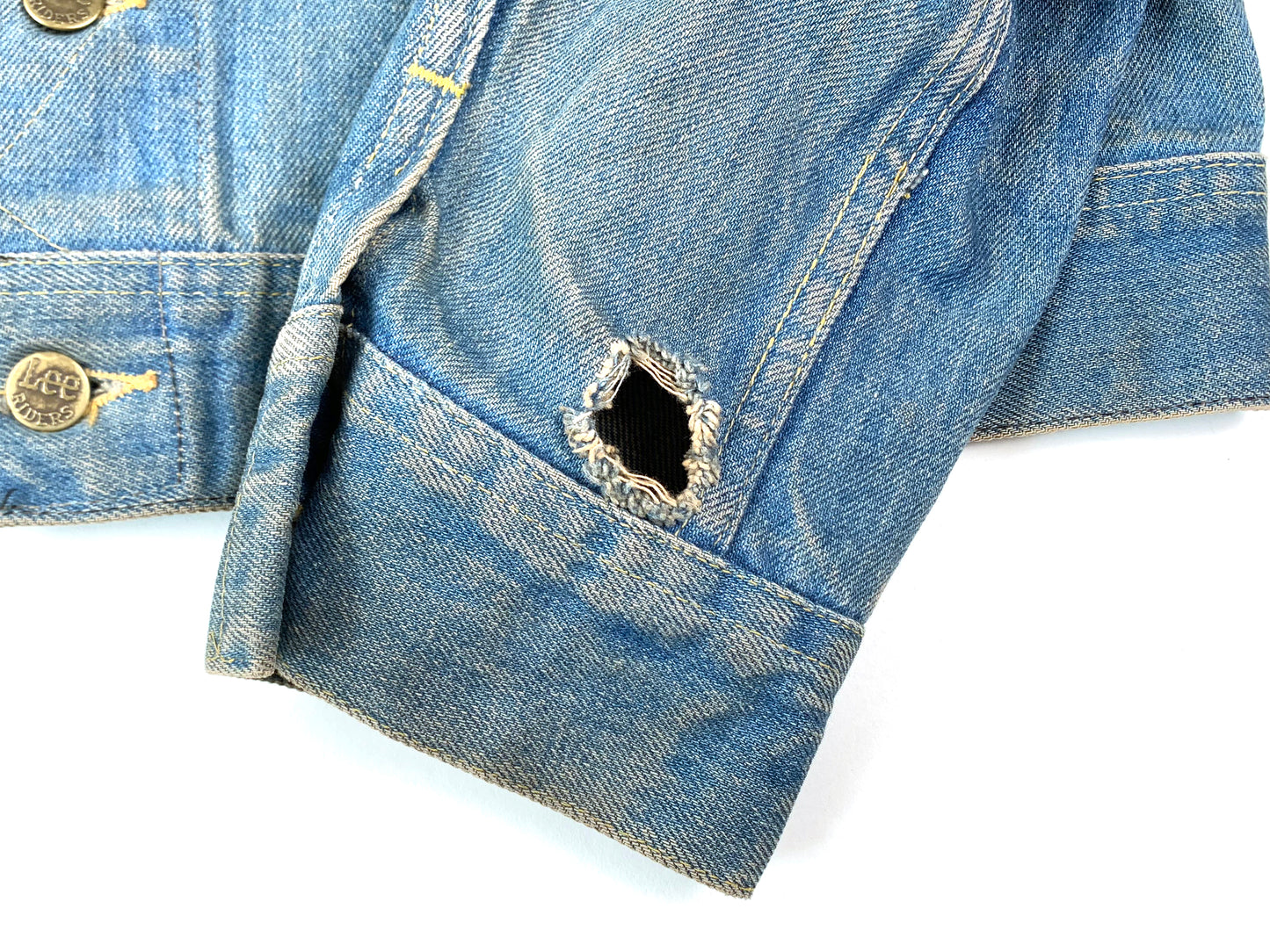 Rainbow 'Rising' Hand Painted Denim Jacket