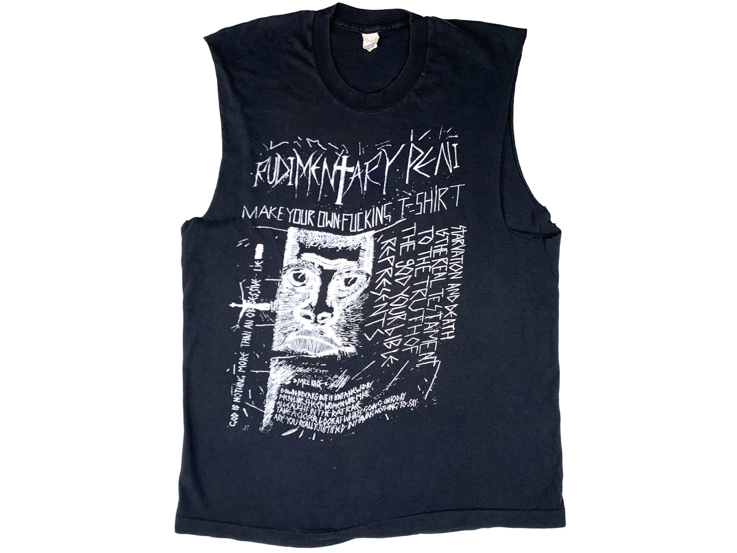 Rudimentary Peni 'Make Your Own Fucking' Sleeveless T-Shirt