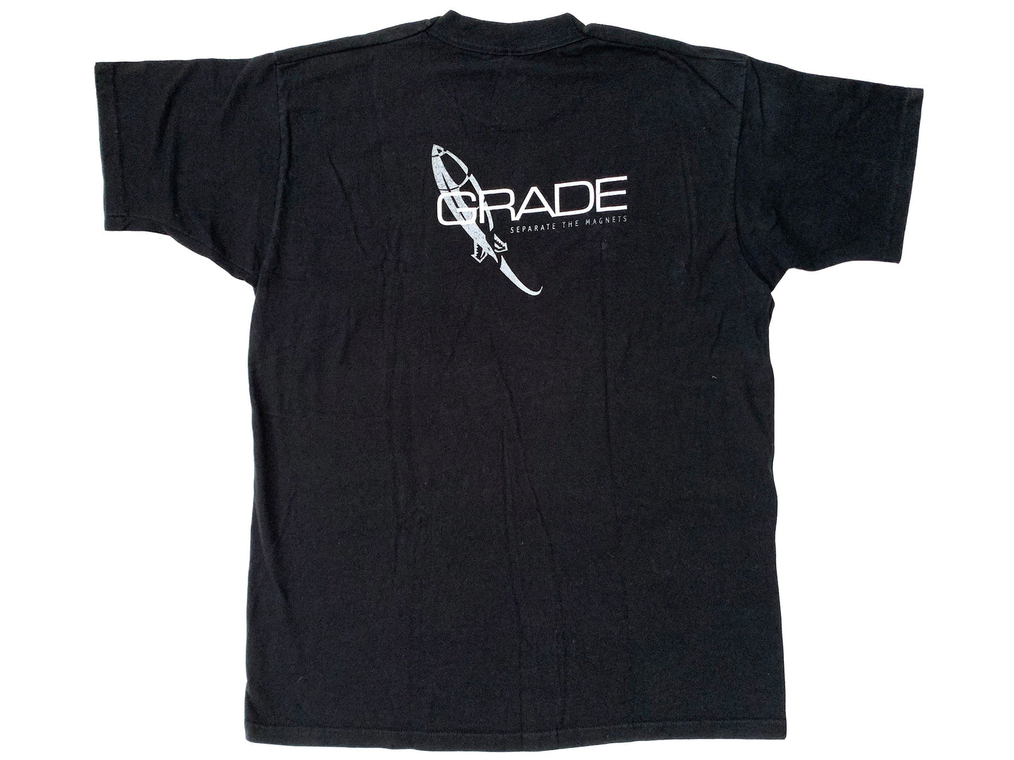 Vintage Grade Separate the Magnets Black T-Shirt