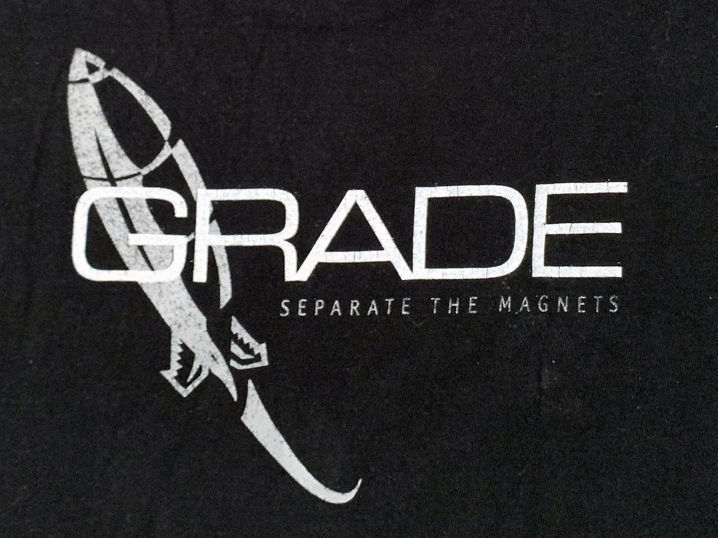Grade Separate the Magnets Black T-Shirt