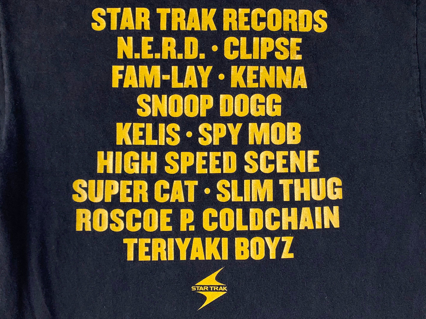 Star Trak Records Roster T-Shirt