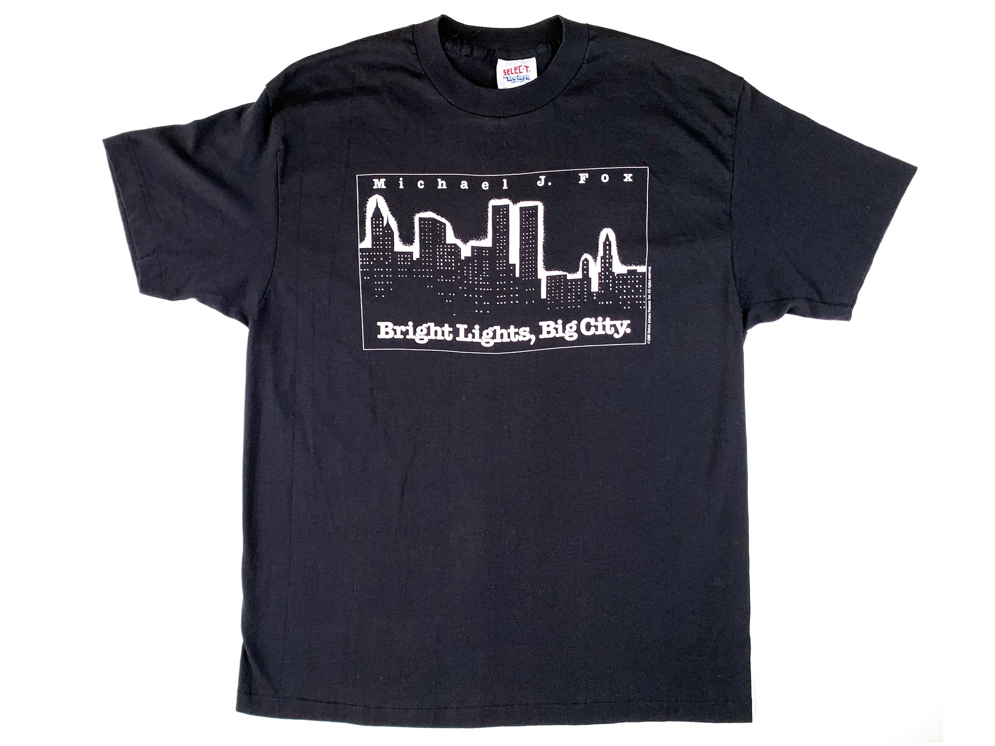 Vintaged Bright Lights Big City Movie T-Shirt 80s Michael J Fox