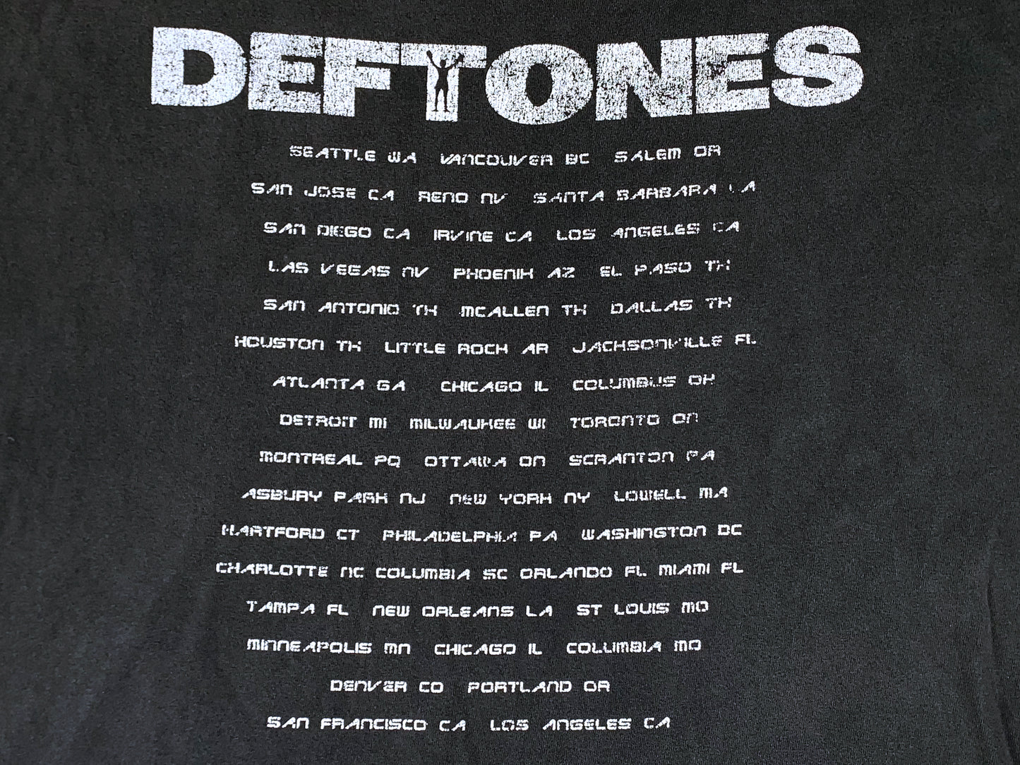 Deftones White Pony Tour Sleeveless T-Shirt