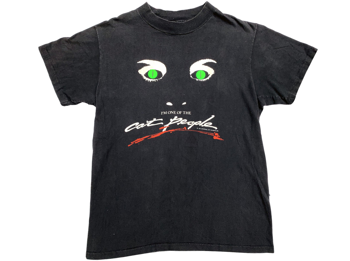 Vintage Cat People Movie T-Shirt