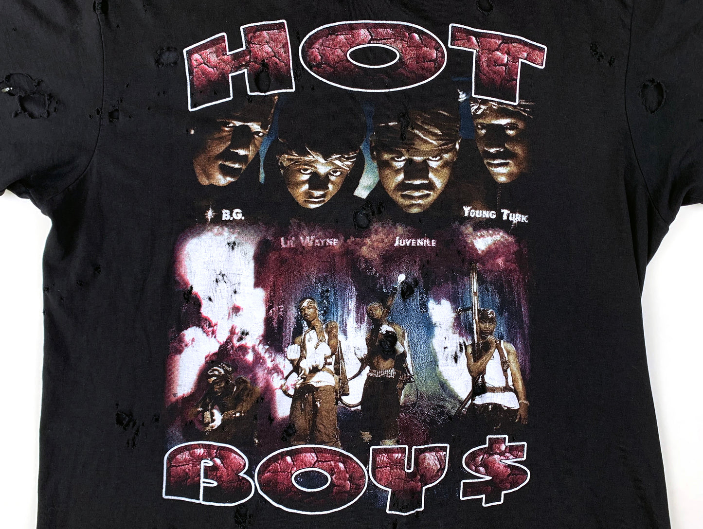 Hot Boys Guerilla Warfare Thrashed T-Shirt