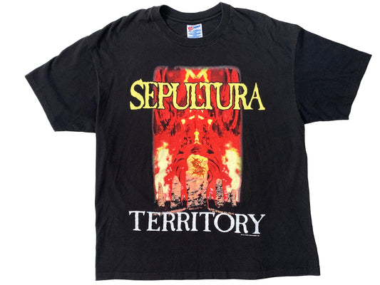 Vintage Sepultura 'War for Territory' T-Shirt