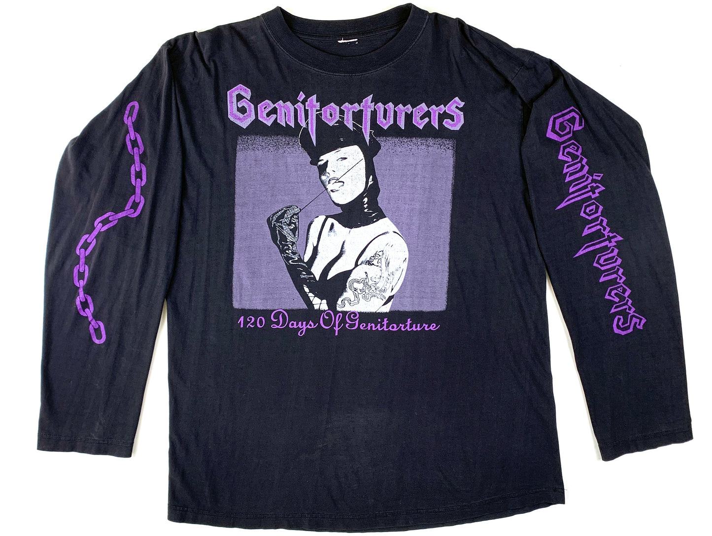 Vintage The Genitorturers 'Pleasure In Restraint' L/S Shirt