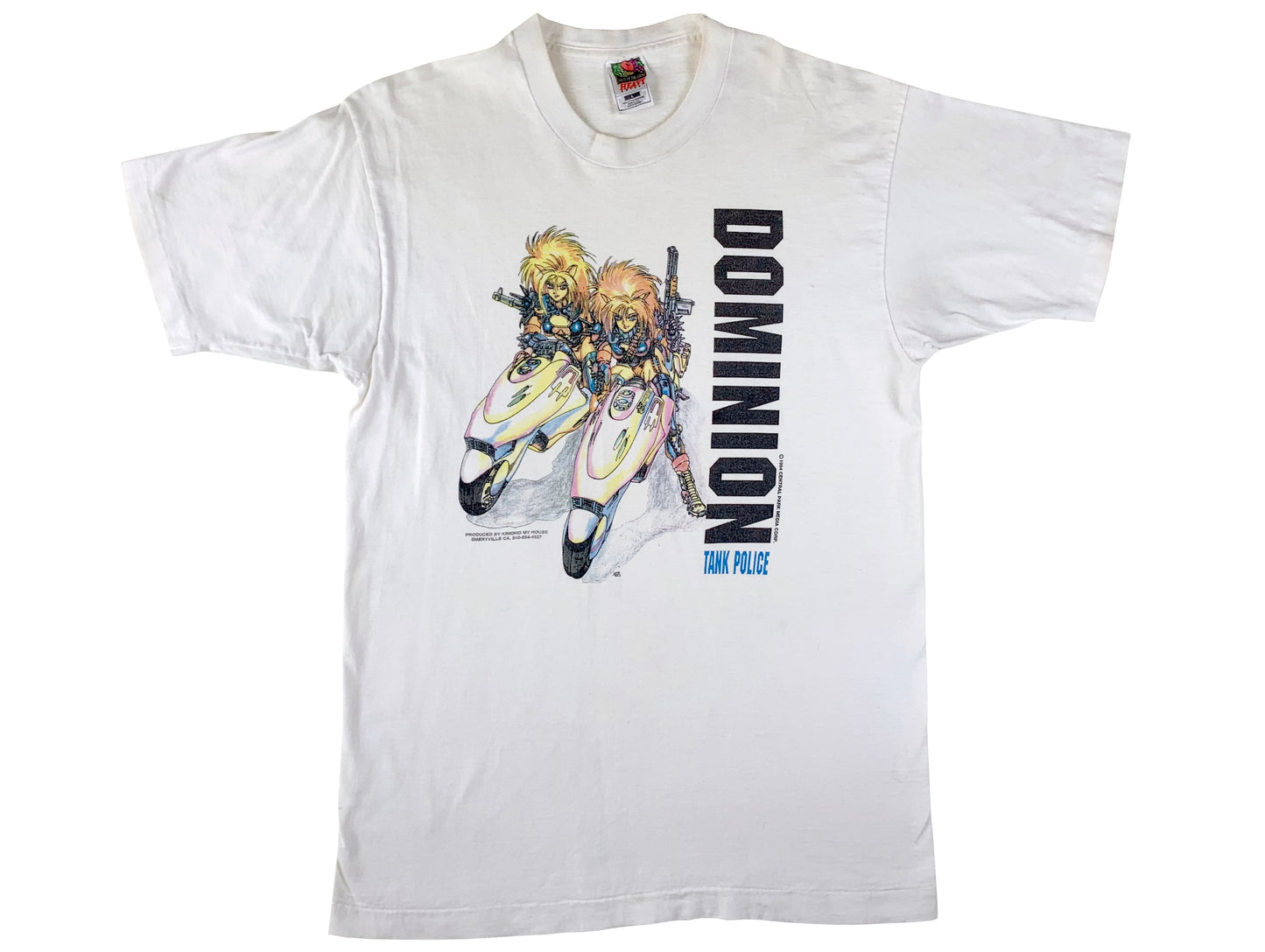 Vintage Dominion Tank Police T-Shirt