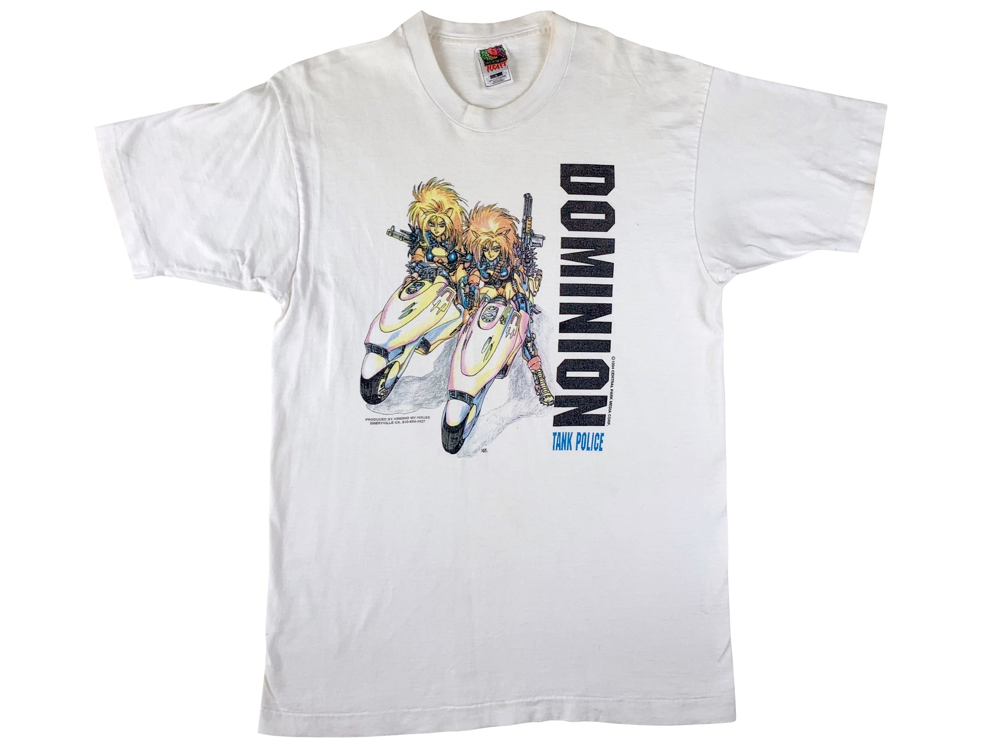 Vintage Dominion Tank Police T-Shirt
