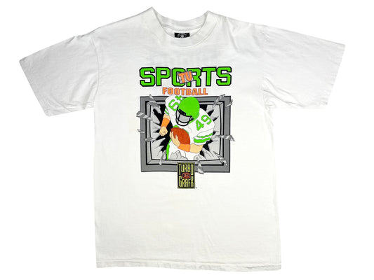 Turbo Grafx TV Sports Football T-Shirt