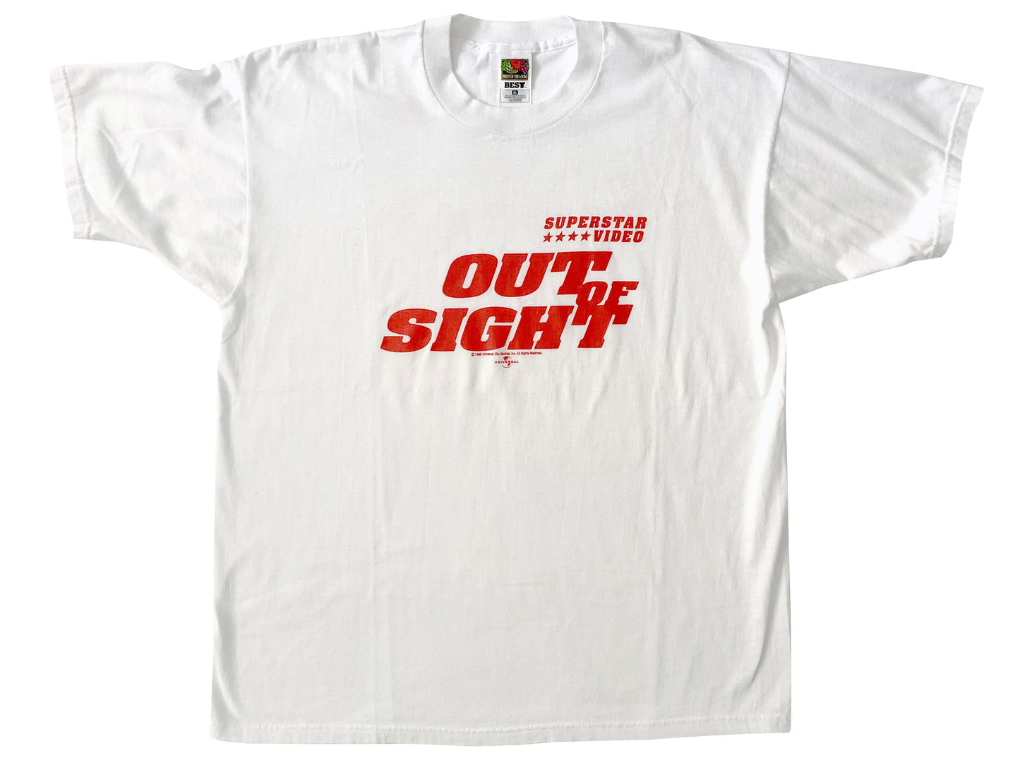 Vintage Out of Sight White T-Shirt