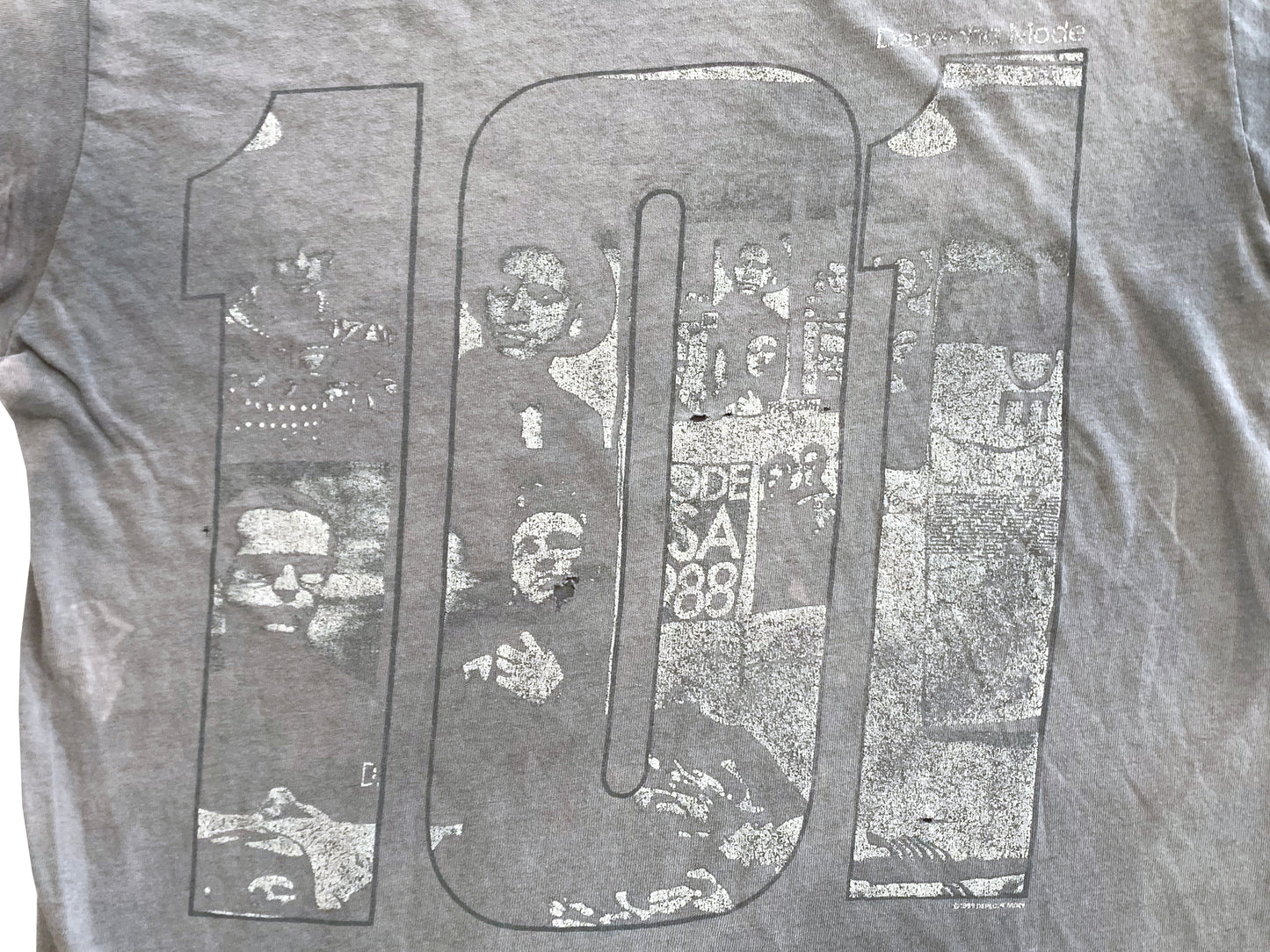 Depeche Mode '101' Bleached & Faded T-Shirt
