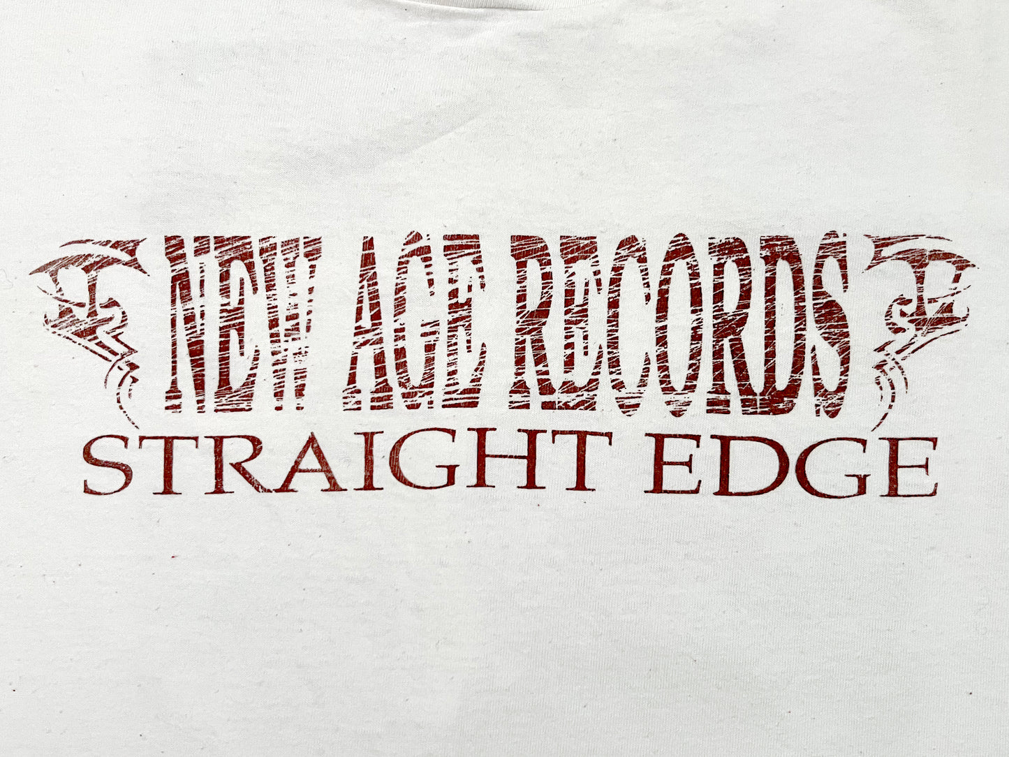 New Age Records Straight Edge T-Shirt