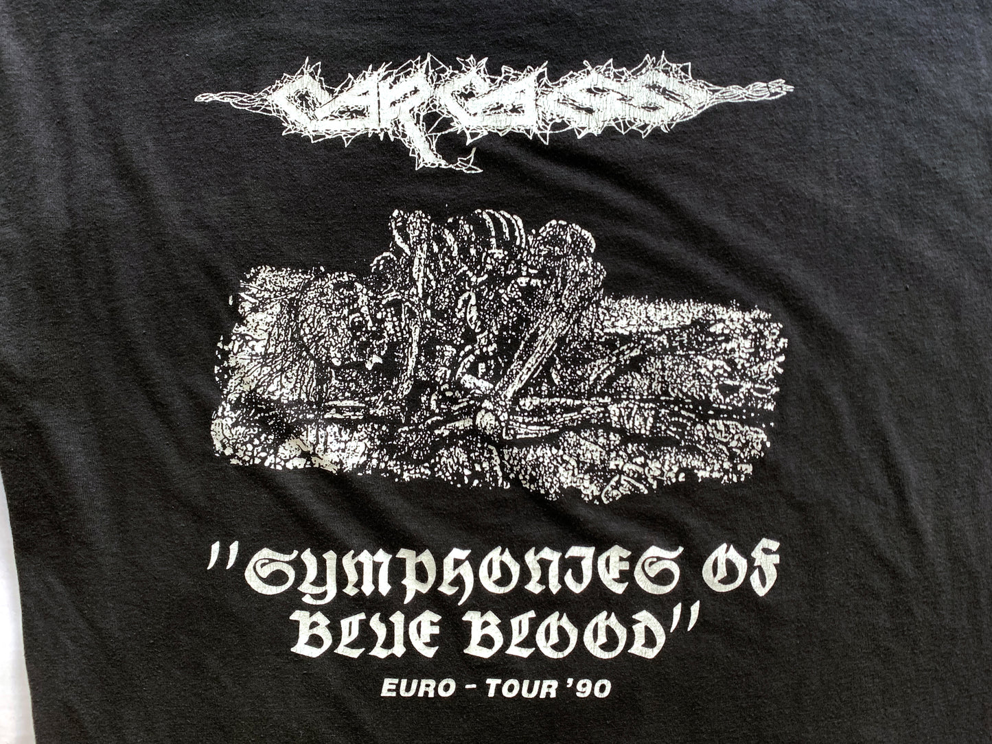 Carcass 'Symphonies of Blue Blood' Euro Tour T-Shirt