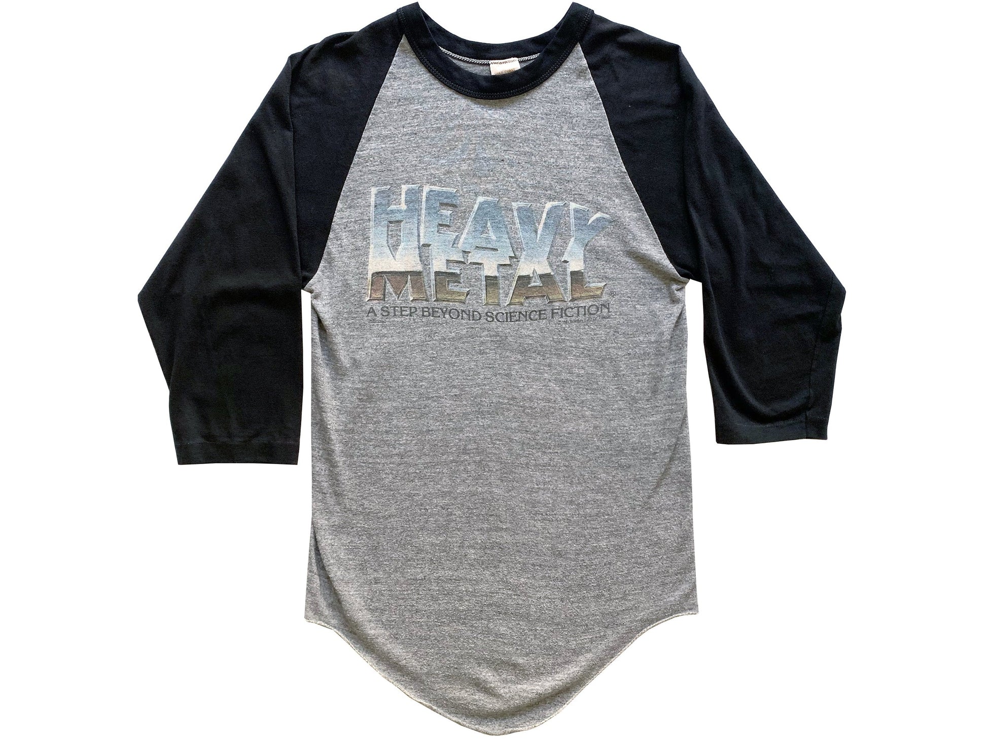Vintage Heavy Metal Magazine Raglan T-Shirt