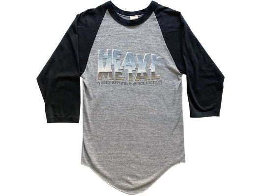 Vintage Heavy Metal Magazine Raglan T-Shirt