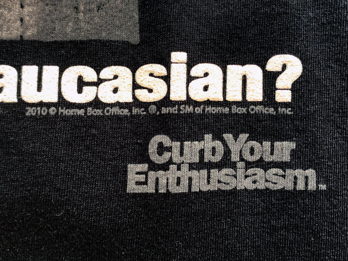 Curb Your Enthusiasm 'Are You My Caucasian' T-Shirt