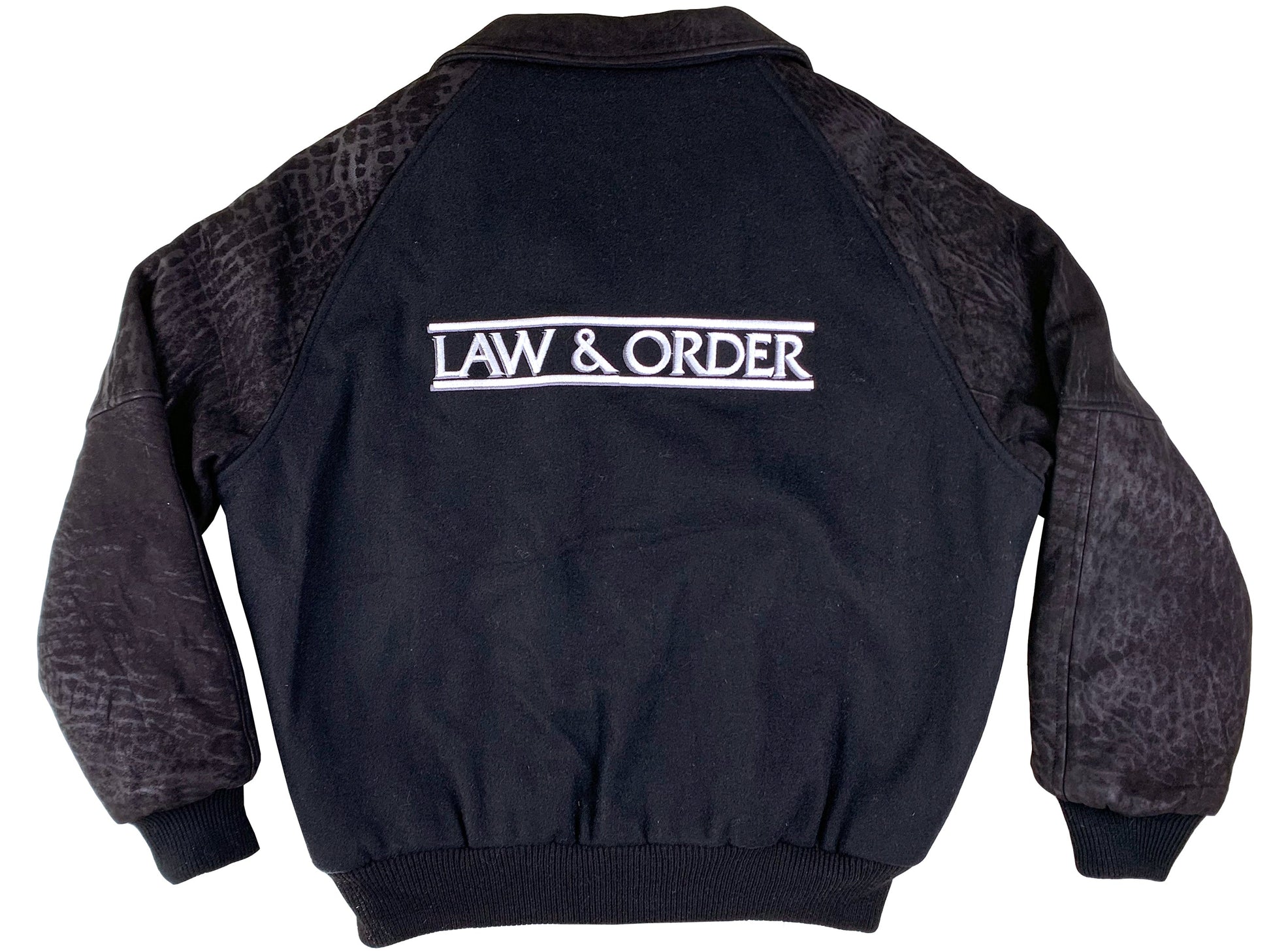 Vintage Law & Order Letterman Jacket