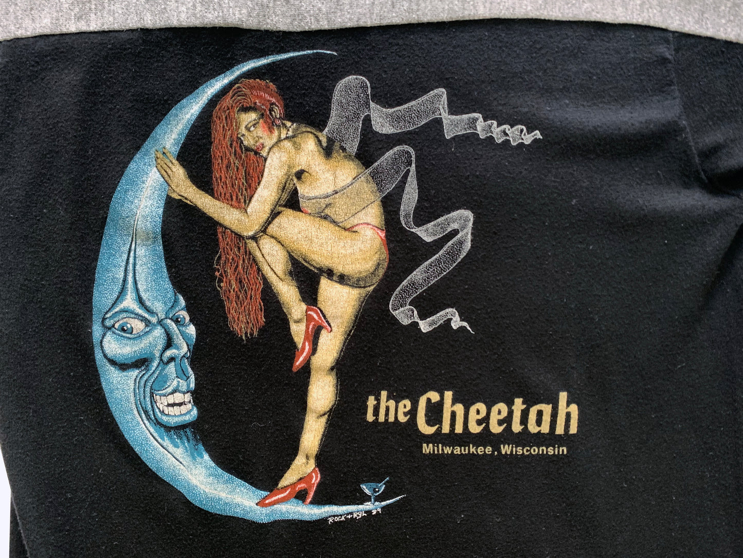 The Cheetah Strip Club Tri-Blend T-Shirt