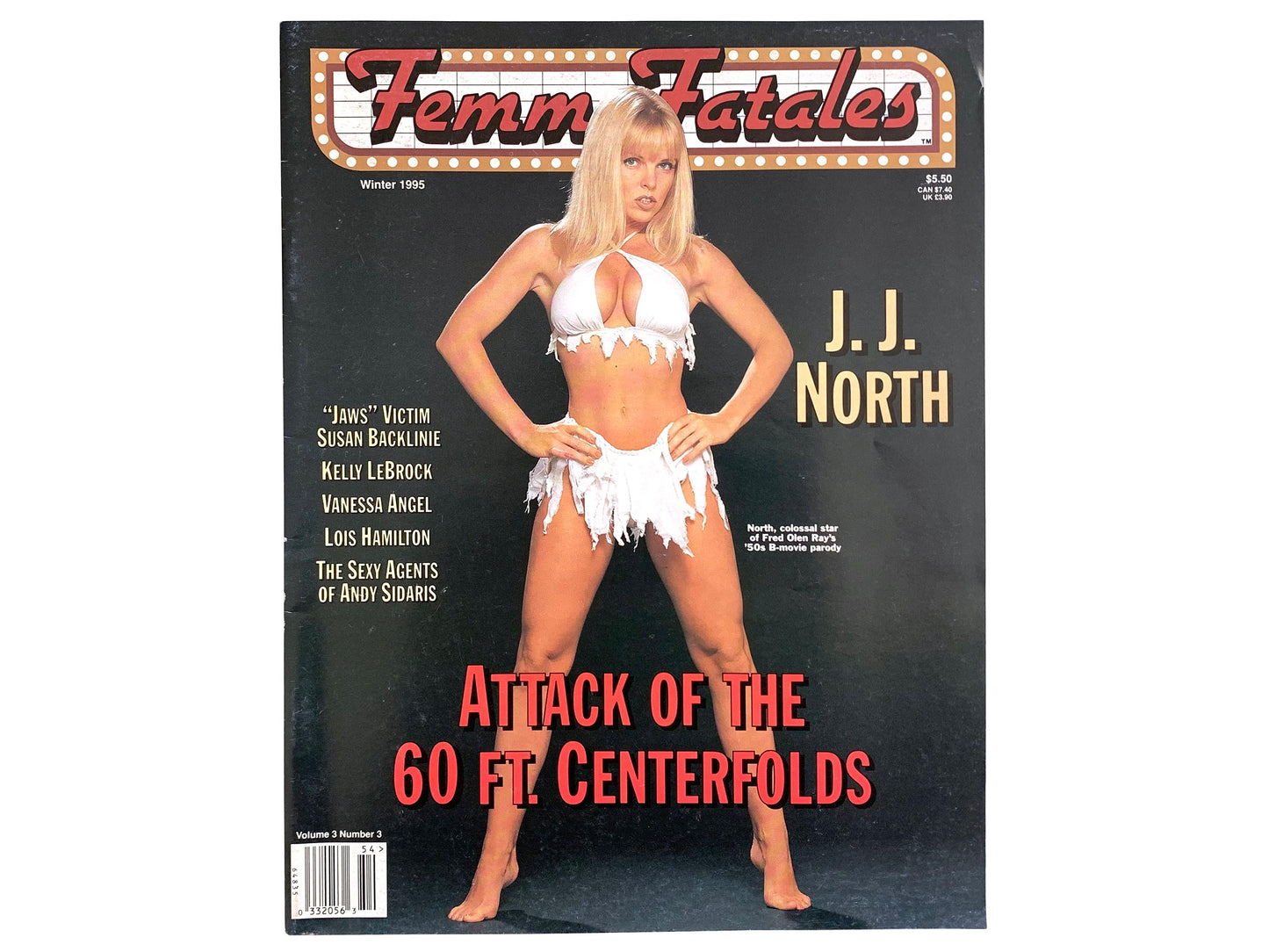 Femme Fatales Magazine J.J. North Winter 1995