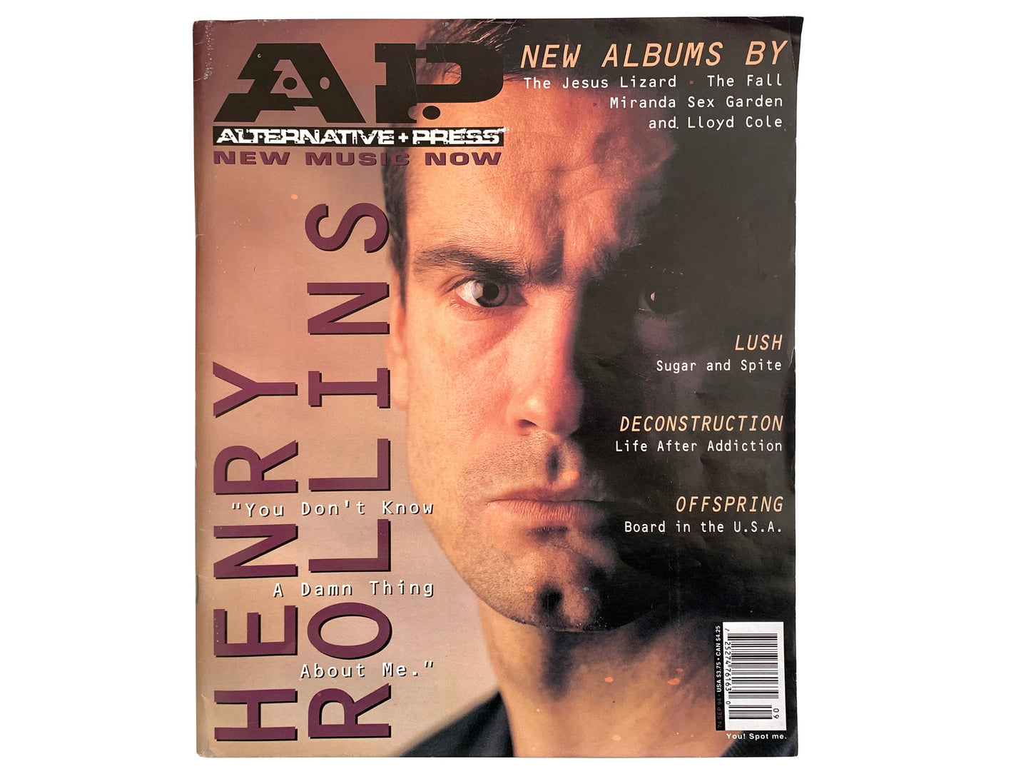 Henry Rollins  Alternative Press Magazine Sep 1994