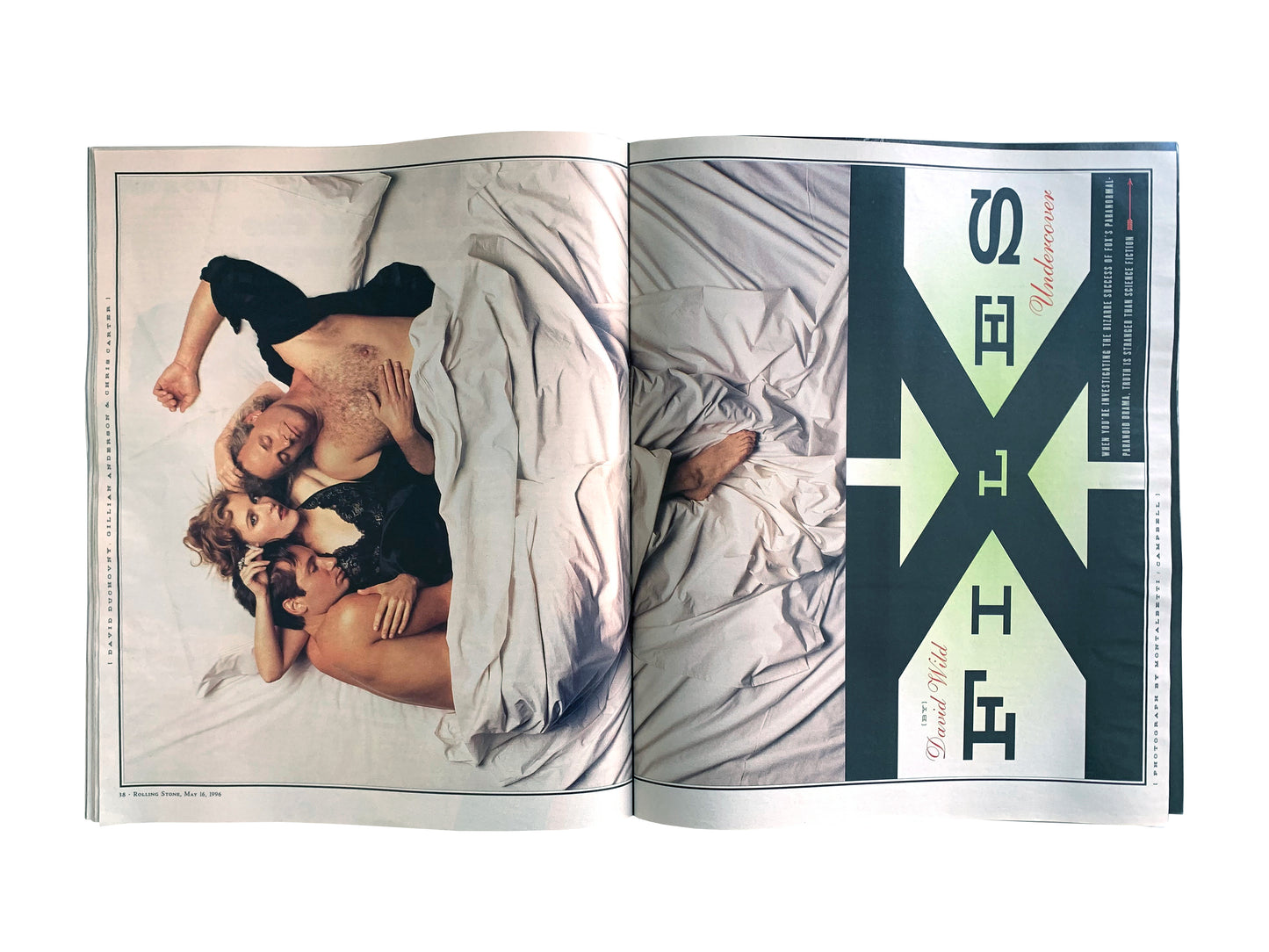 Rolling Stone Magazine The X-Files May 1996