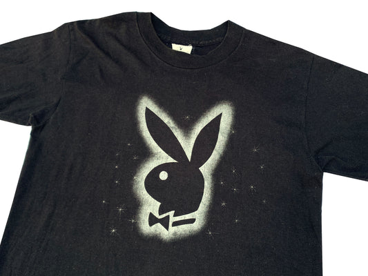 Playboy Bunny Head Sparkle T-Shirt