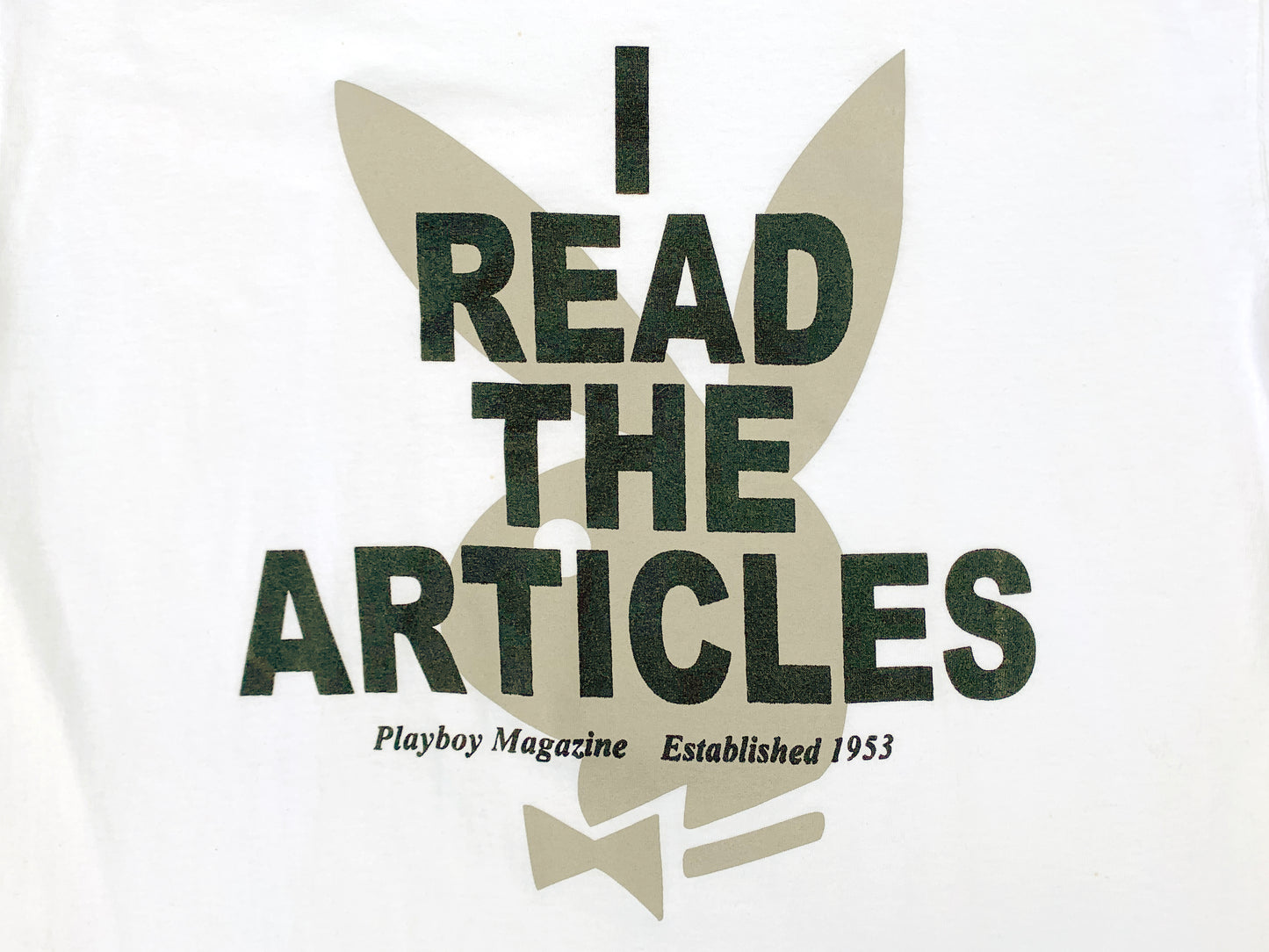 Playboy 'I Read the Articles' T-Shirt