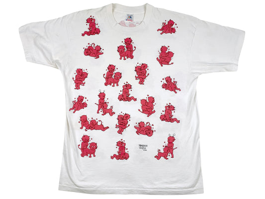 Vintage Fashion Victim Devil Sex Positions T-Shirt