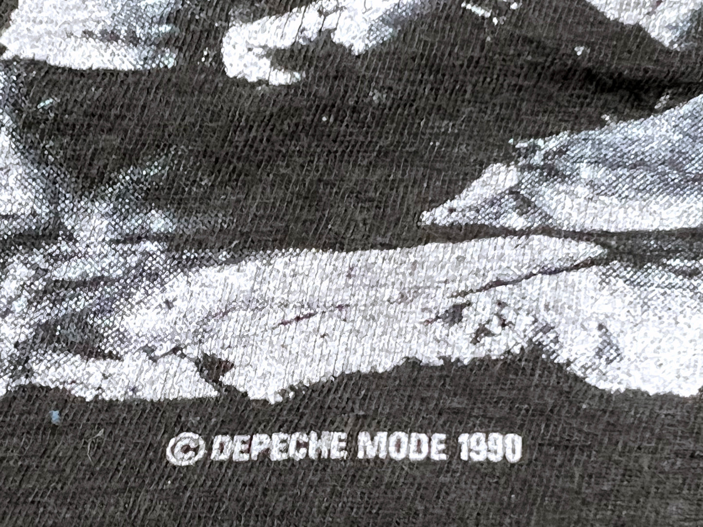 Depeche Mode World Violation Tour Chopped T-Shirt