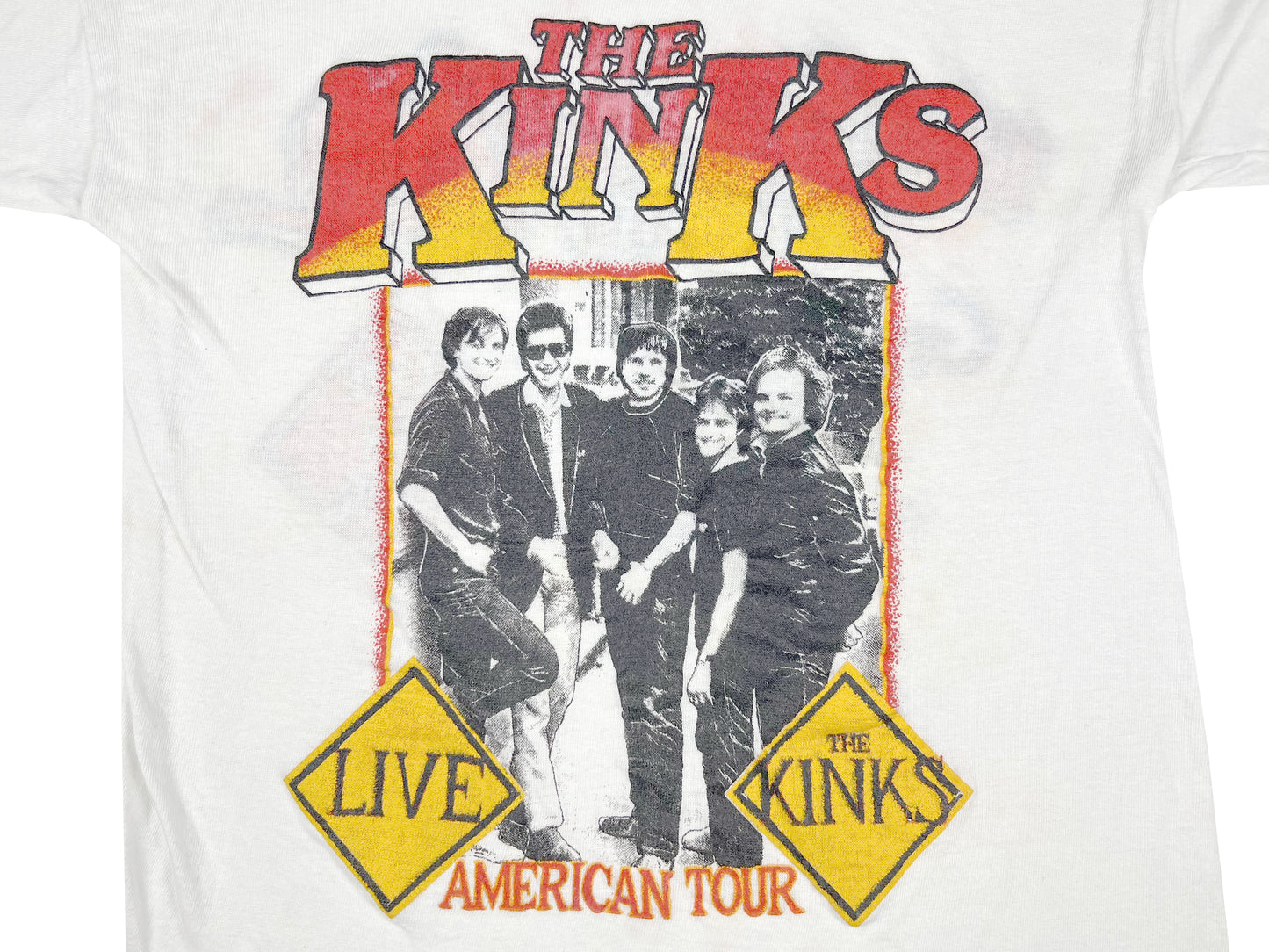 The Kinks 'God Saves the Kinks' Tour T-Shirt