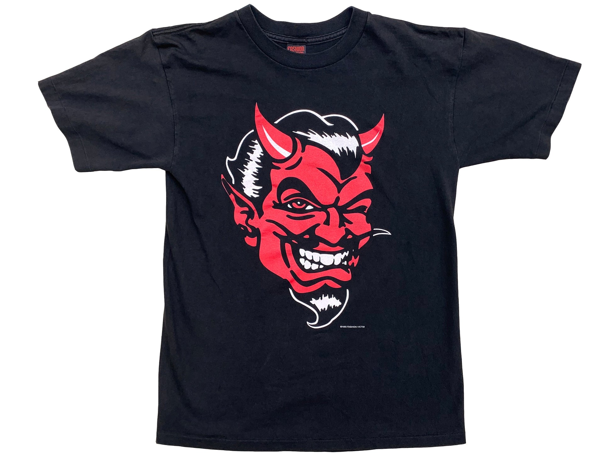 Vintage Fashion Victim Coop Style Devil T-Shirt