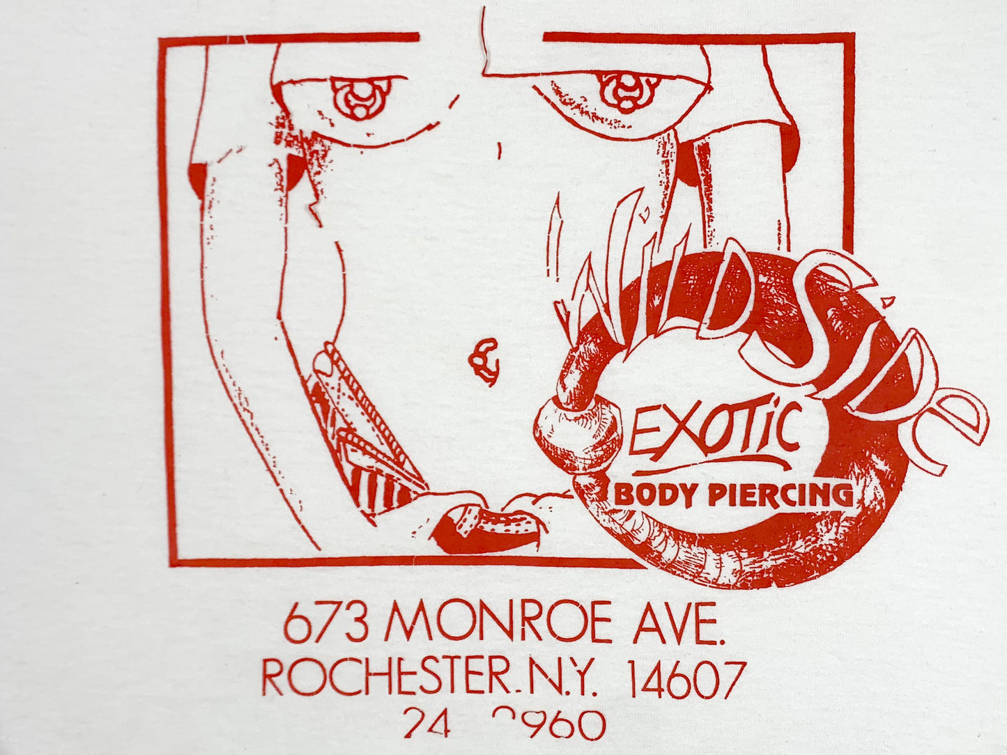 Wild Side Exotic Piercing Rochester NY T-Shirt