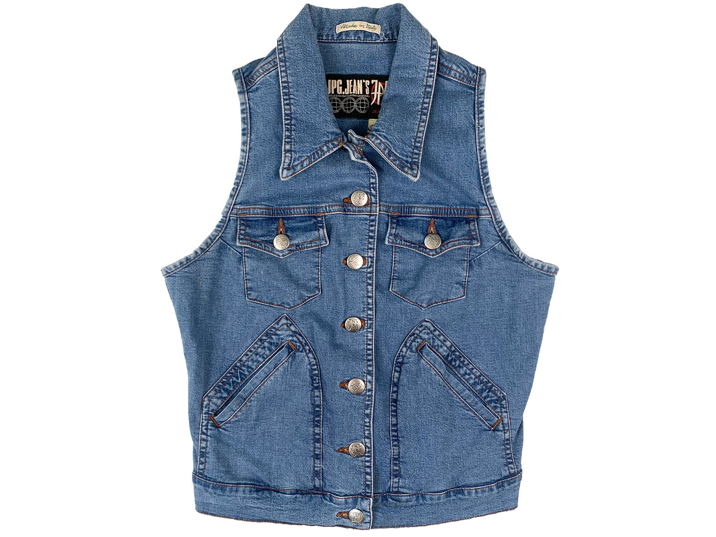 Vintage Jean-Paul Gaultier Jeans Vest