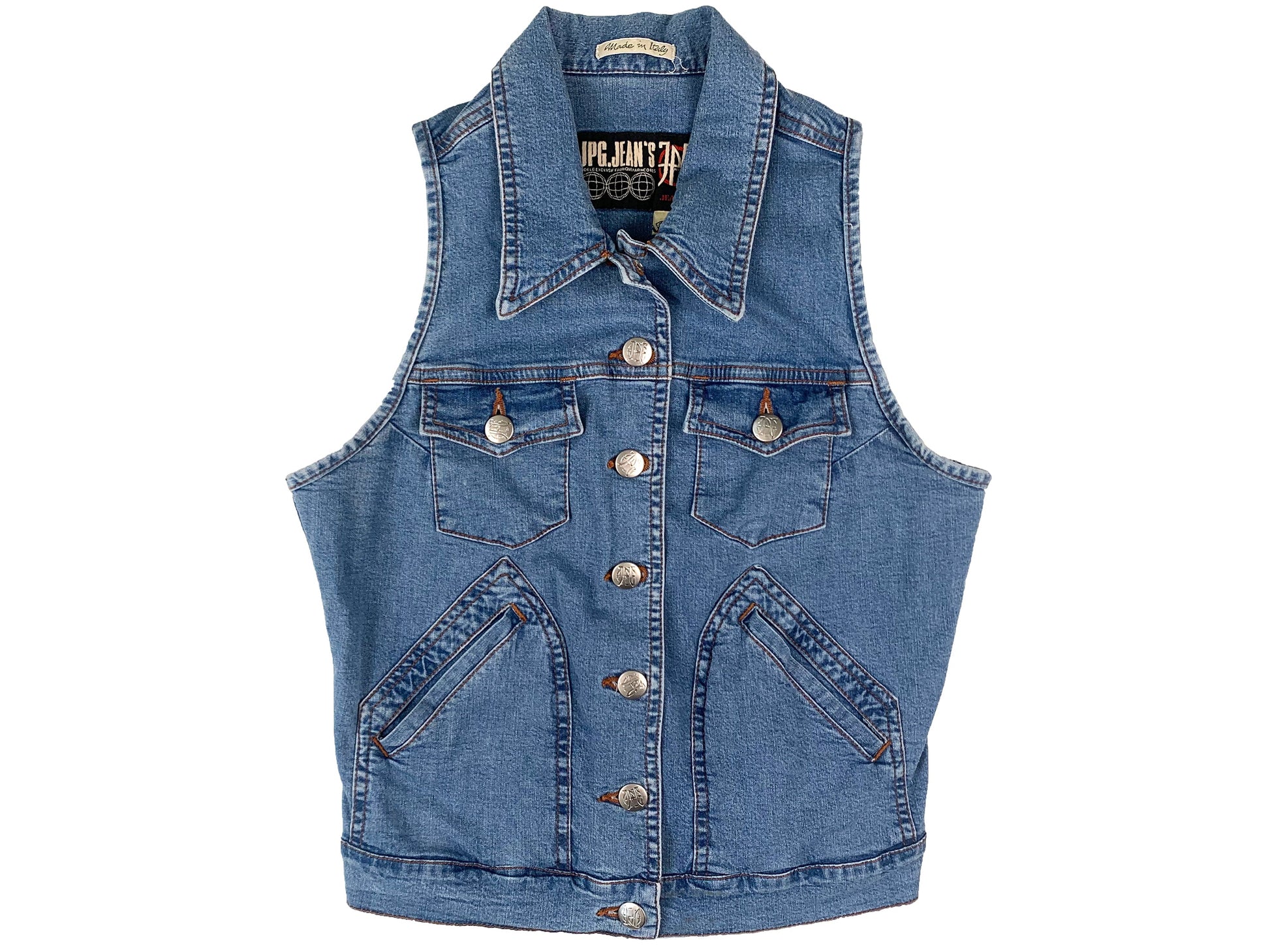 Vintage Jean-Paul Gaultier Jeans Vest